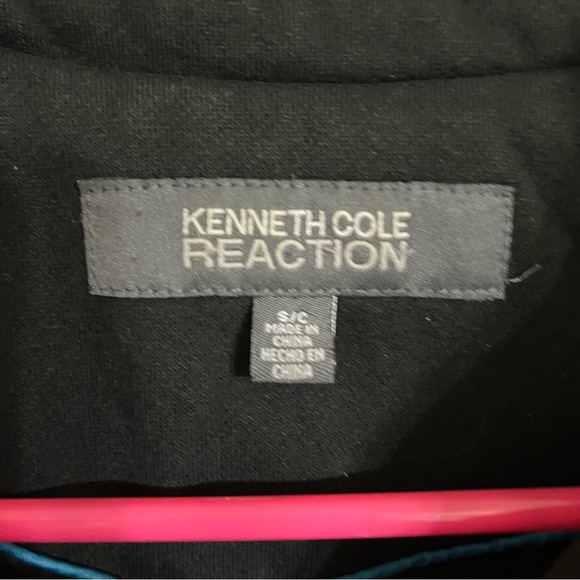 Women’s Kenneth Cole Reaction Stretch Fencer Collar Coat Jacket Black Size Small - Picture 4 of 9